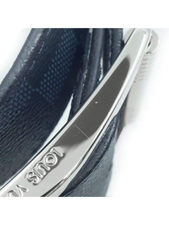 Louis Vuitton Ceinture Reverse Damier Belt All Over Pattern Leather Blue Black main image 6